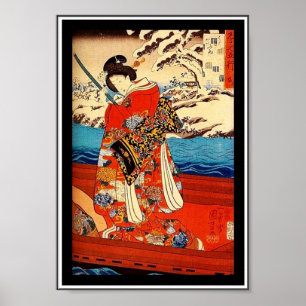 Posters Asian Vintage Art Utagawa Kuniyoshi, Japan