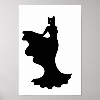 Posters Black and White Fashion Animal