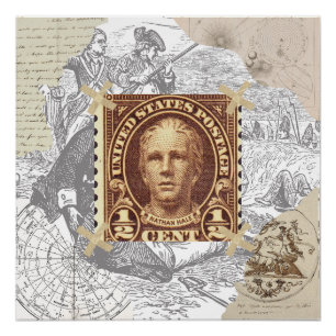 Posters Nathan Hale (1755–1776) Spy American