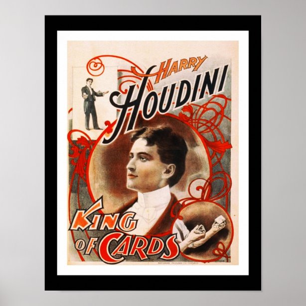 vintage houdini poster