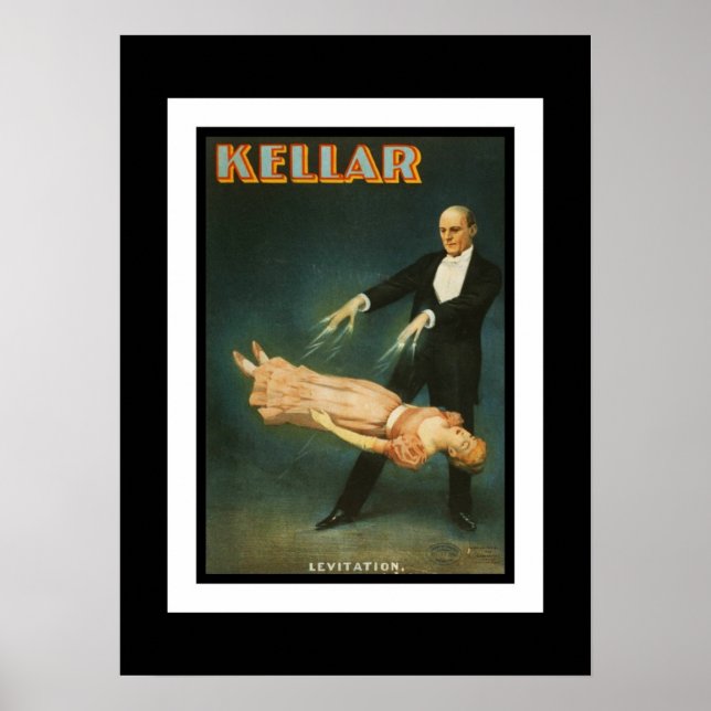 Posters Theatre Vintage Kellar Magican (Front)