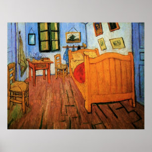 Posters - Vincent's Bedroom in Arles 1888 Van Gogh