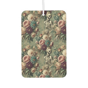 Posthumous Heartache – Gothic Floral Design Car Air Freshener