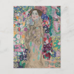 Posthumous Portrait of Ria Munk by Gustav Klimt Postcard<br><div class="desc">Posthumous Portrait of Ria Munk (1918) by Gustav Klimt is a vintage Victorian Era Symbolism fine art portrait painting. The young woman in the portrait is Maria Munk who committed suicide on December 28, 1911, after the writer Hanns Heinz Ewers called off their engagement. While working on this portrait Klimt...</div>