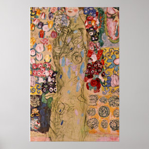 Posthumous Portrait of Ria Munk by Gustav Klimt Poster