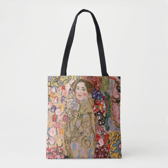 Posthumous Portrait of Ria Munk by Gustav Klimt Tote Bag (Front)