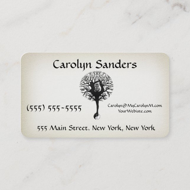 Postive, Inspirational, Motivational Business Card (Back)