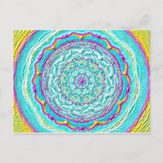 Postkarte 06 "The Power of Cyan" Postcard