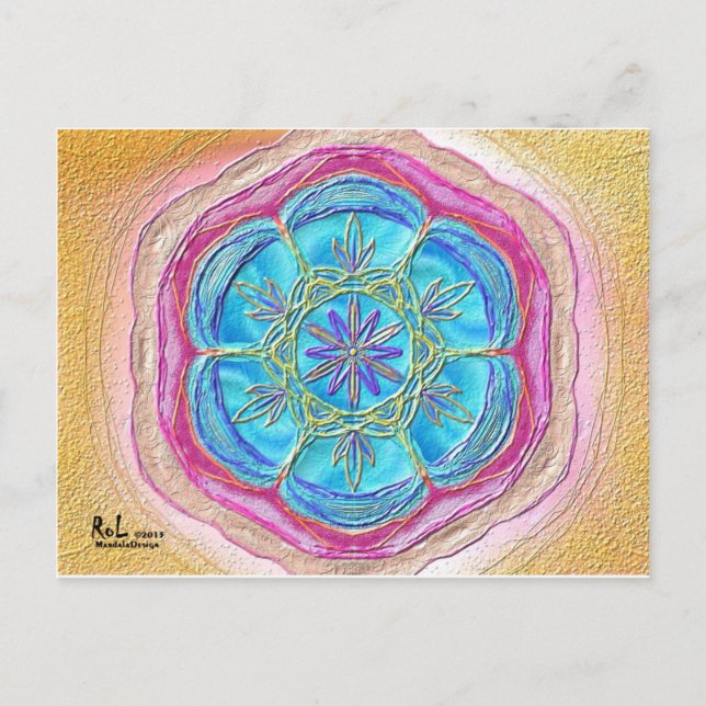 Postkarte 20 "The Flow of Spirits" Postcard (Front)