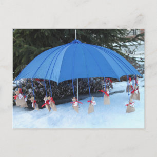 Postkarte - Adventskalender Postcard