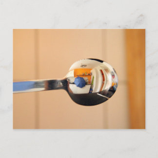 Postkarte - Ein Teelöffel Schirm Postcard