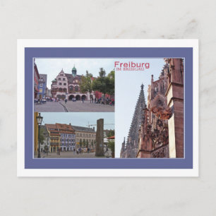 Postkarte Freiburg Postcard