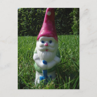 Postkarte "Gartenzwerg" Postcard