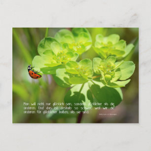Postkarte Glück (Edition sinn.worte) Postcard