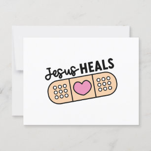 Postkarte Jesus heilt - Jesus heals Postcard