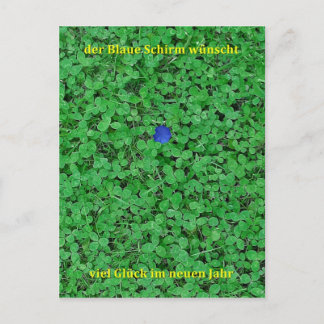 Postkarte - Neujahr Postcard