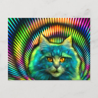 Postkarte "PsyCat" Postcard