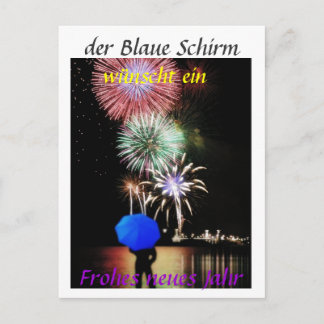 Postkarte - Silvester Postcard