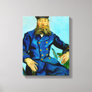 Postman Joseph Roulin   Vincent van Gogh Canvas Print