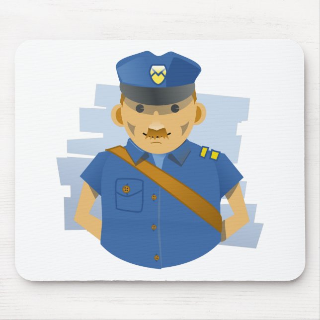 Postman Mouse Mat (Front)