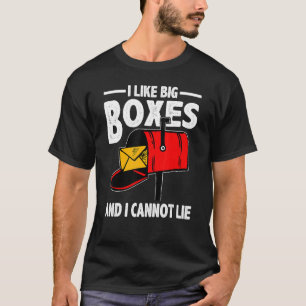 Postman Retired Postal Worker Mailman Novelty Mail T-Shirt