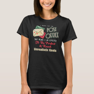 Postman Worker Postal Worker Mailman Delivery Serv T-Shirt