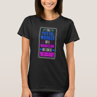 Postman Worker Postal Worker Mailman  Mail Deliver T-Shirt
