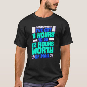 Postman Worker Postal Worker Mailman Mail Deliver T-Shirt