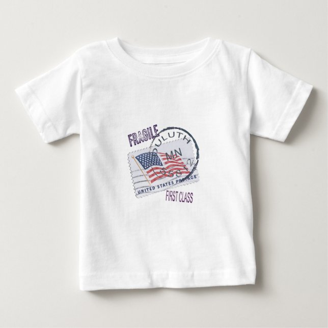 Postmark Duluth 55812 Baby T-Shirt (Front)