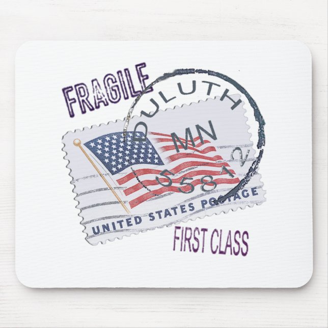 Postmark Duluth 55812 Mouse Mat (Front)
