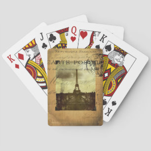 Postmarked Paris Playing Cards