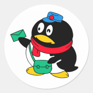 Postmaster Classic Round Sticker