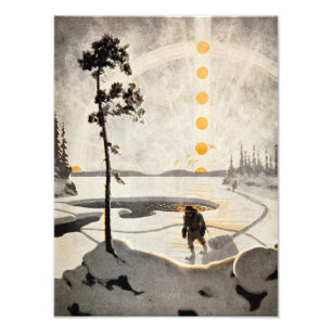 Postmen of the Wilderness   Arthur Heming   Photo Print