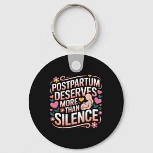 Postpartum Depression Mother Mama Maternal Mental Key Ring