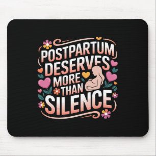 Postpartum Depression Mother Mama Maternal Mental  Mouse Mat