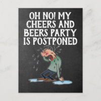 Postponed Cheers And Beers Party Cancellation