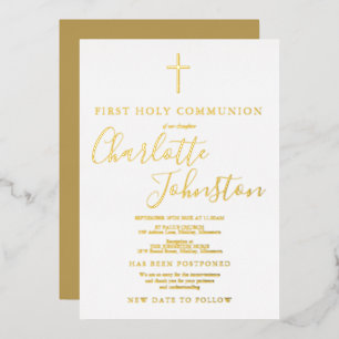 Postponed First Holy Communion
