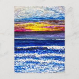 Postrcard - Sunrise Seaside Postcard
