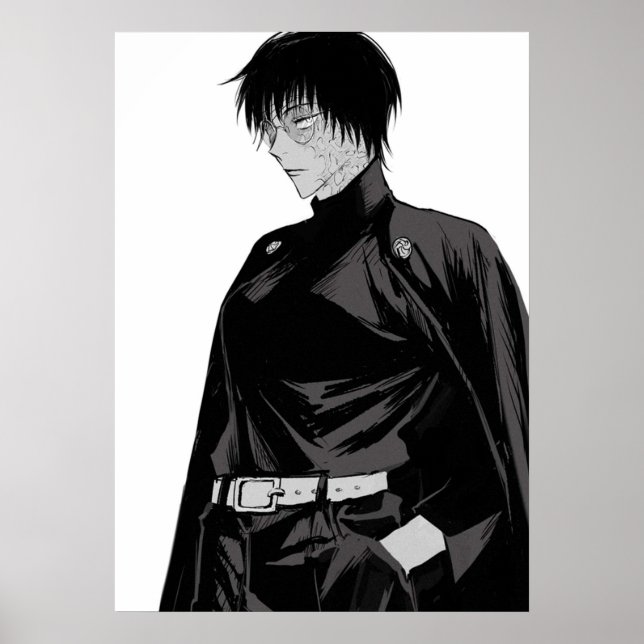 PostShibuya Maki Zenin  Jujutsu Kaisen Art Poster (Front)