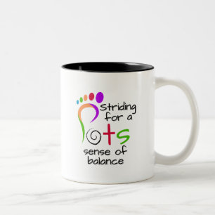 Postural Tachycardia Syndrome (POTS) Awareness Two-Tone Coffee Mug