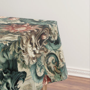 Posture of Perdition – Gothic Large Pattern Tablecloth