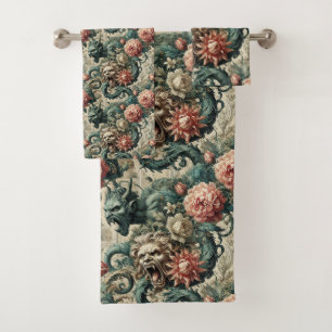 Posture of Perdition – Gothic Victorian Bath Towel Set