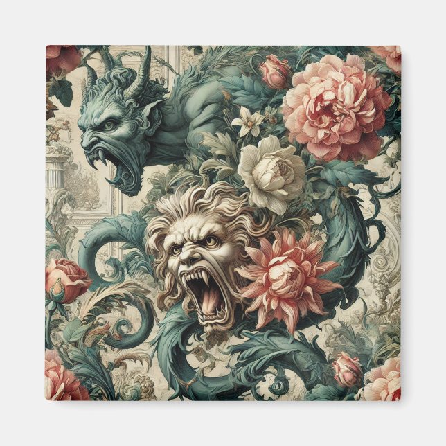 Posture of Perdition – Gothic Victorian Magnet (Front)