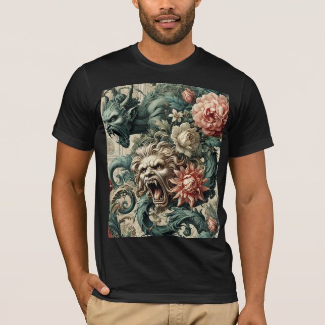 Posture of Perdition – Gothic Victorian T-Shirt (Front)