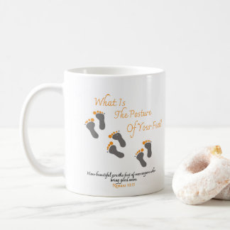 Posture Your Foot Steps Coffee Mug