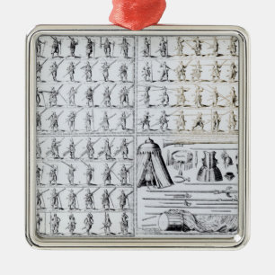 Postures for Musketeers and Pikemen Metal Tree Decoration