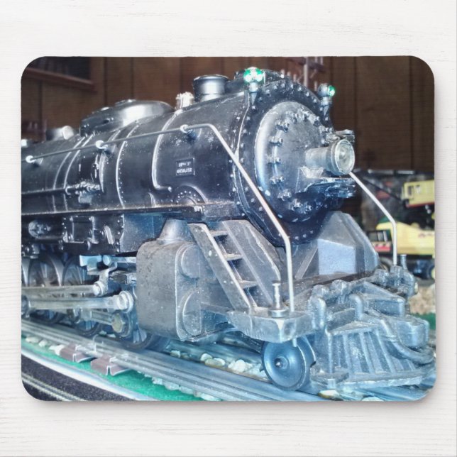 Postwar Lionel 736 Berkshire Steam Engine Mouse Pa Mat (Front)