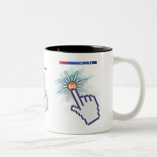 Posuelo Blanco Two-Tone Coffee Mug