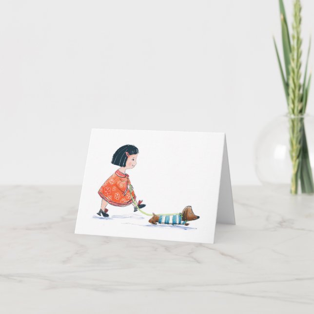 Posy and Marmalade Thank You Card (Front)