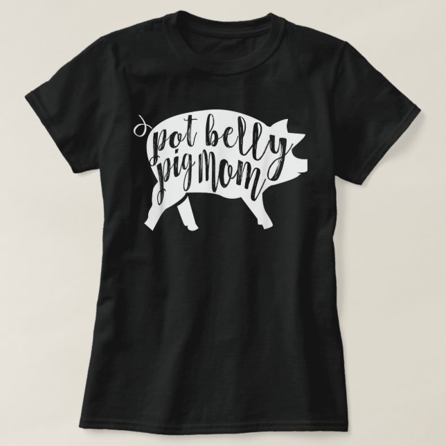 Pot Belly Pig Mum  for Women T-Shirt (Design Front)